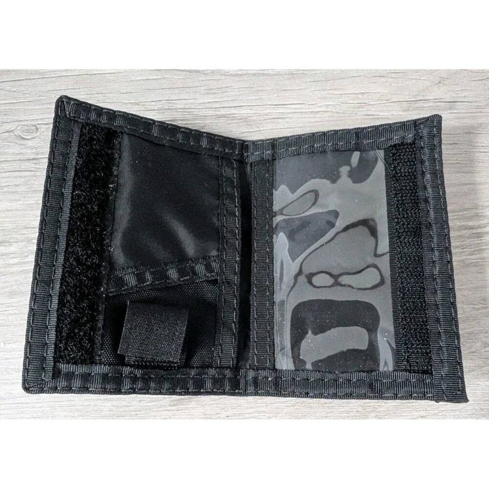 Sunbums Surf Shop Wallet Bifold Black